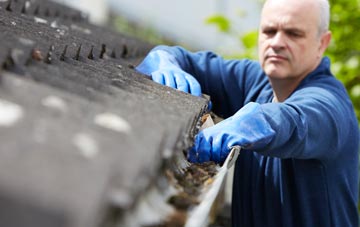 cleaning and inspecting Old Bridge Of Tilt roofs